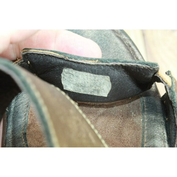 Naot Treasure Grecian Copper Brown Leather Slip-on Wedge Sandal Size 9.5 - Picture 8 of 10